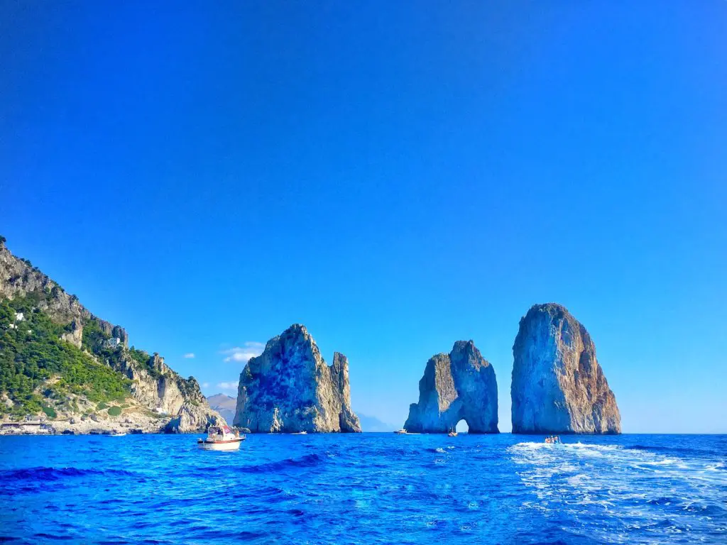 Capri, Italy Mari on the Map