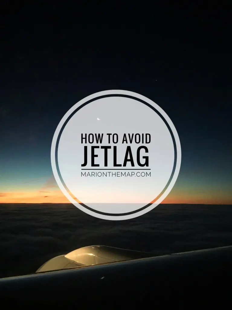 How to Avoid Jet Lag Mari on the Map