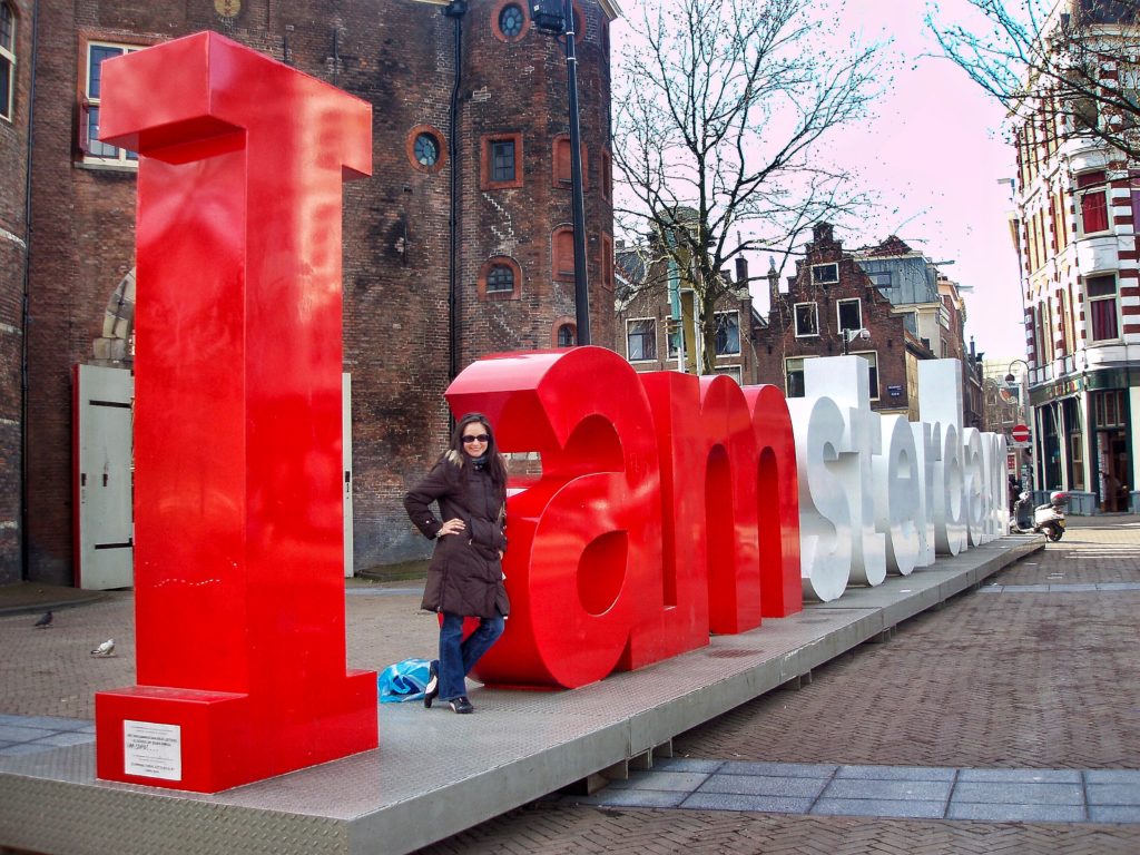 Amsterdam, Netherlands Mari on the Map