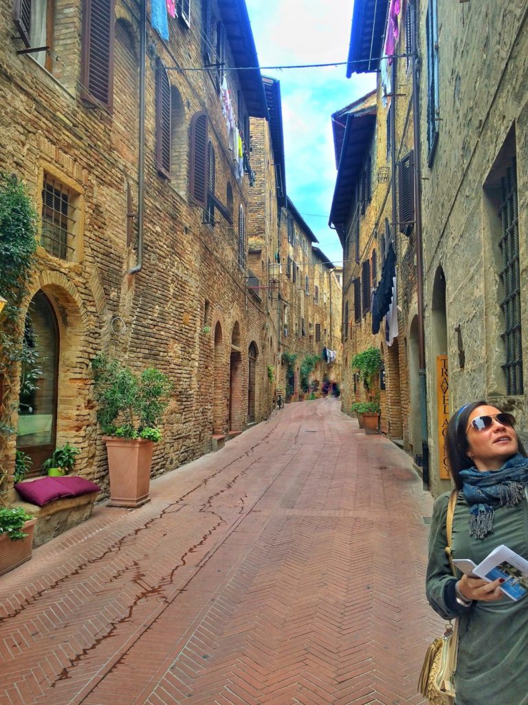 Exploring San Gimignano on a Tuscany, Italy road trip