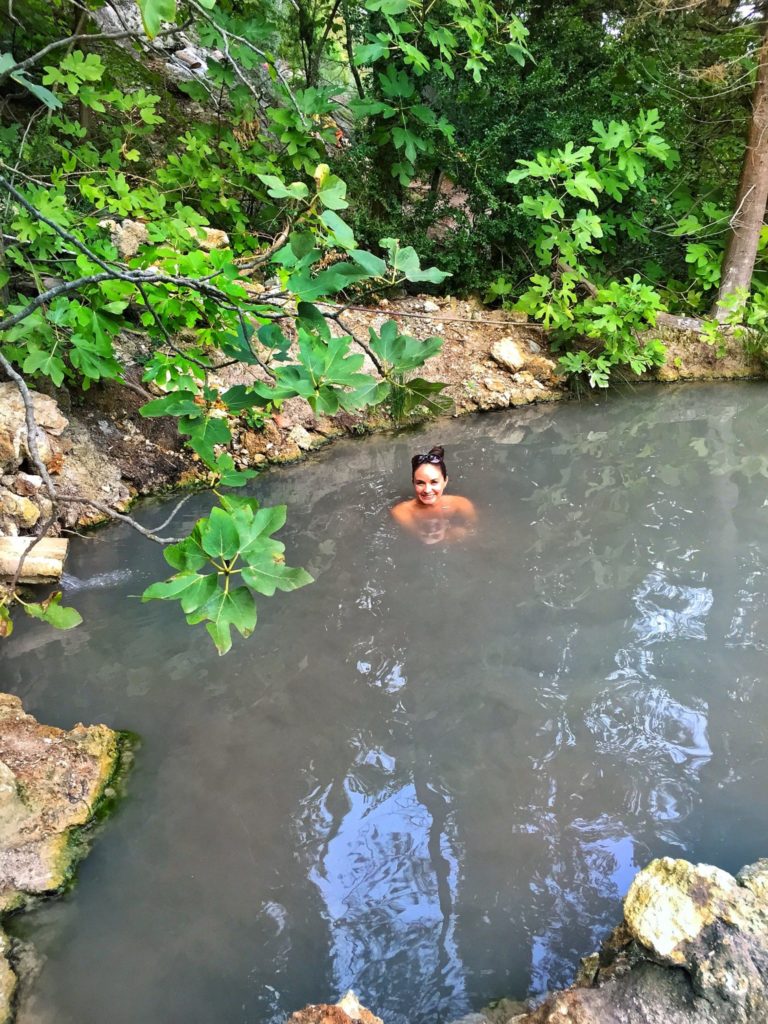 Bagni di San Filippo, Tuscany, Italy road trip