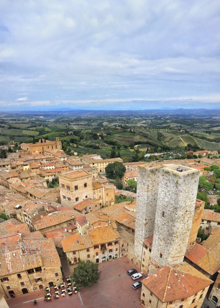 San Gimignano during a Tuscany, Italy road trip