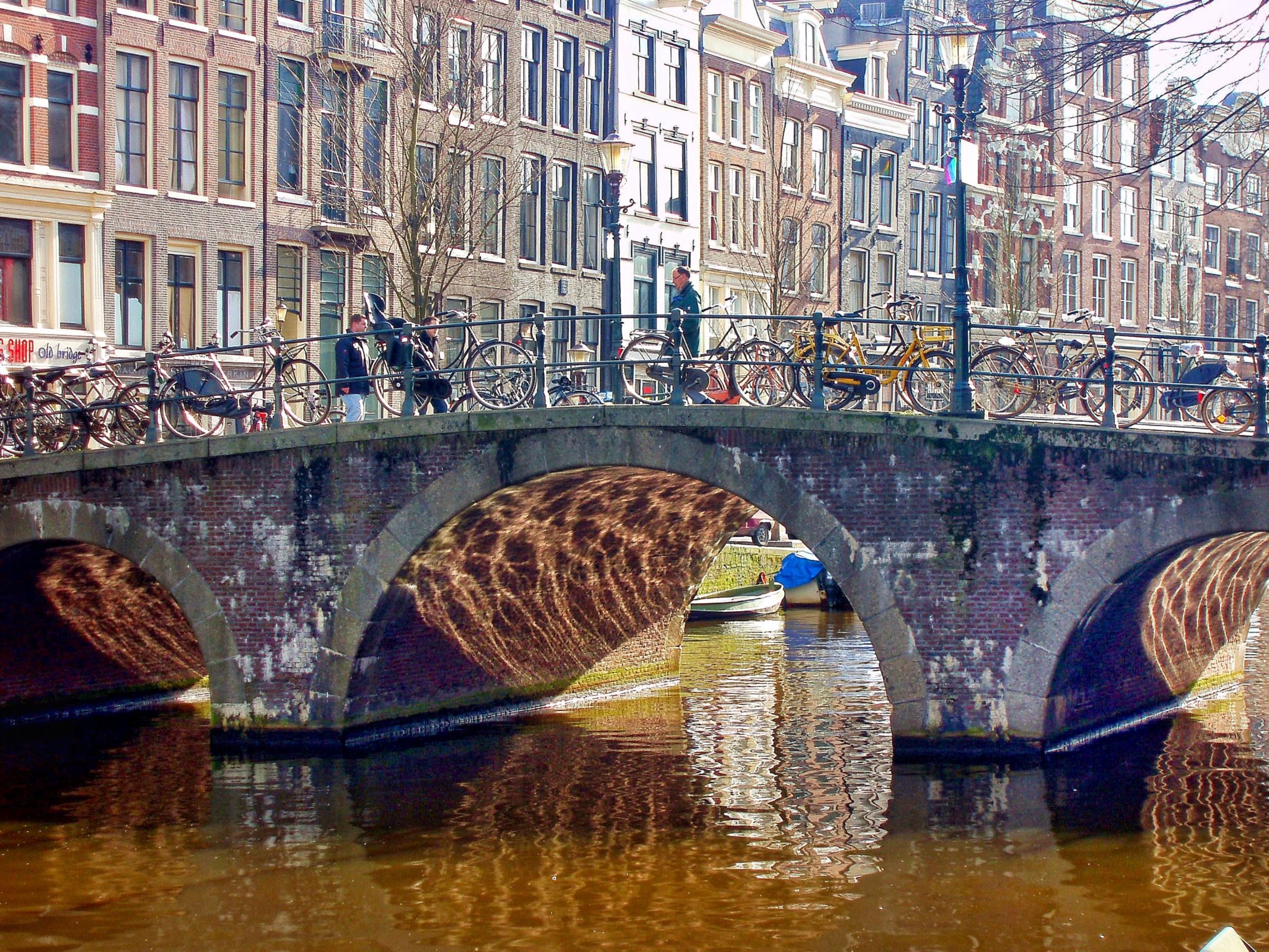 Canals and bikes in Amsterdam