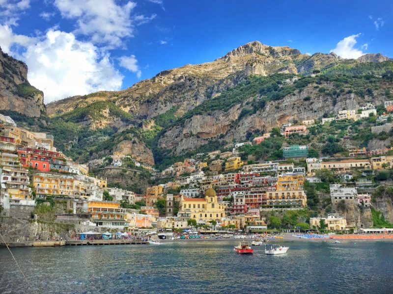 Positano, Italy itinerary with interactive maps, restaurants, hotels ...