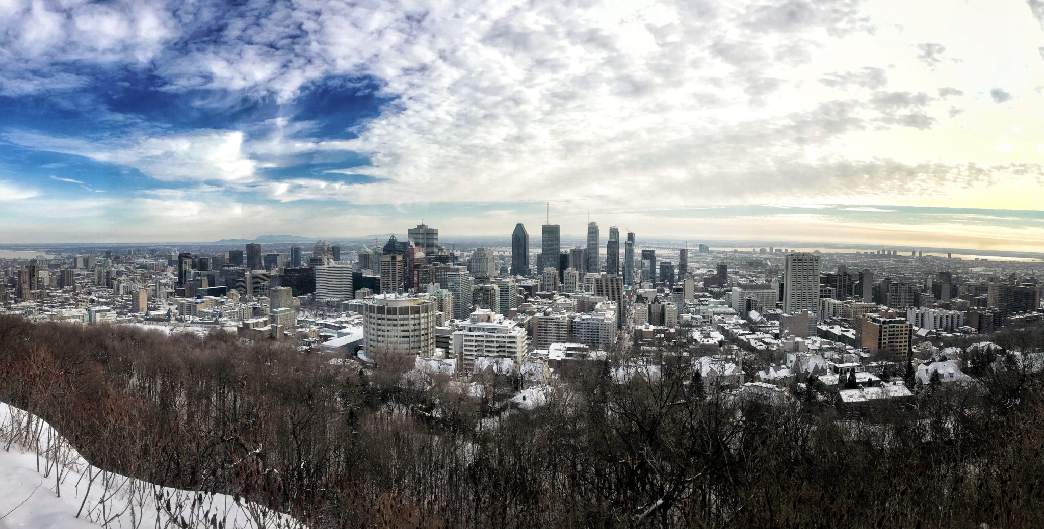 View of Montreal from Mont Royal