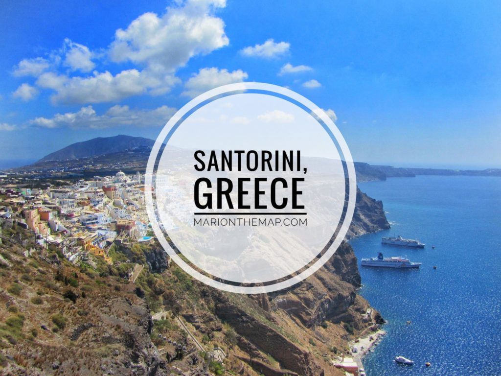 Santorini, Greece Mari on the Map
