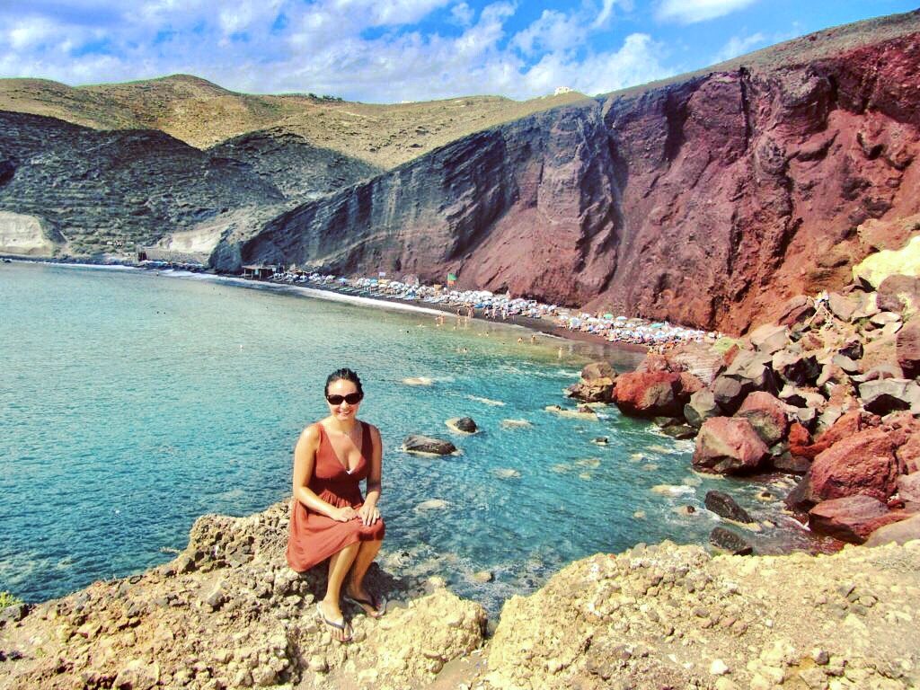 Red Beach, Santorini, Greece best beaches in the world