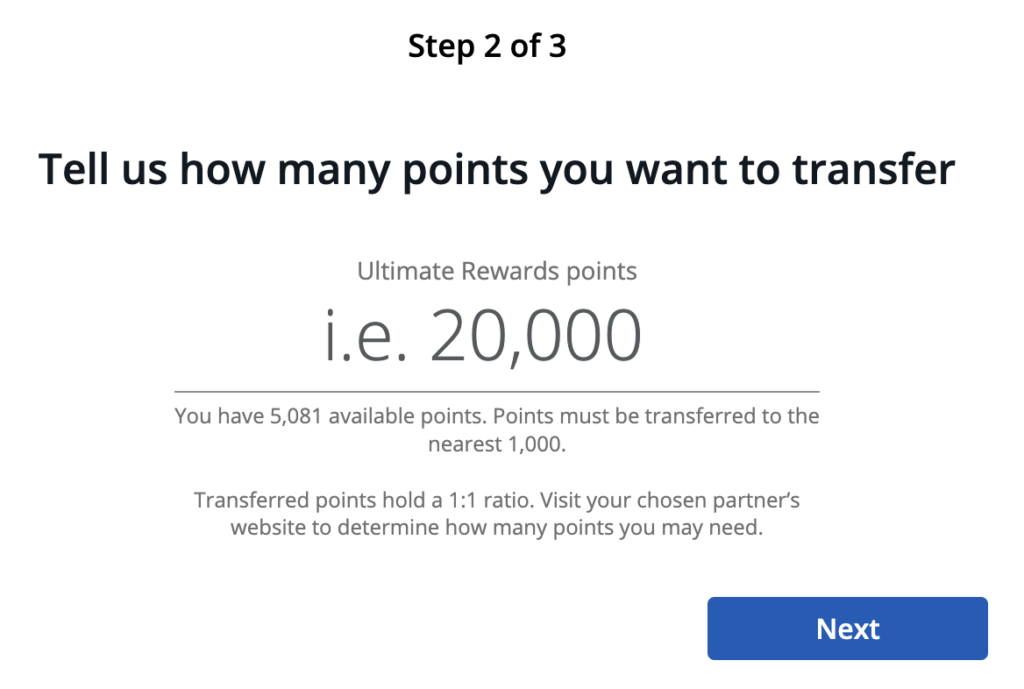 How to transfer Chase Ultimate Rewards® points to travel partners