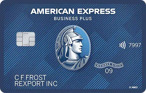 An American Express Blue Business Plus credit card