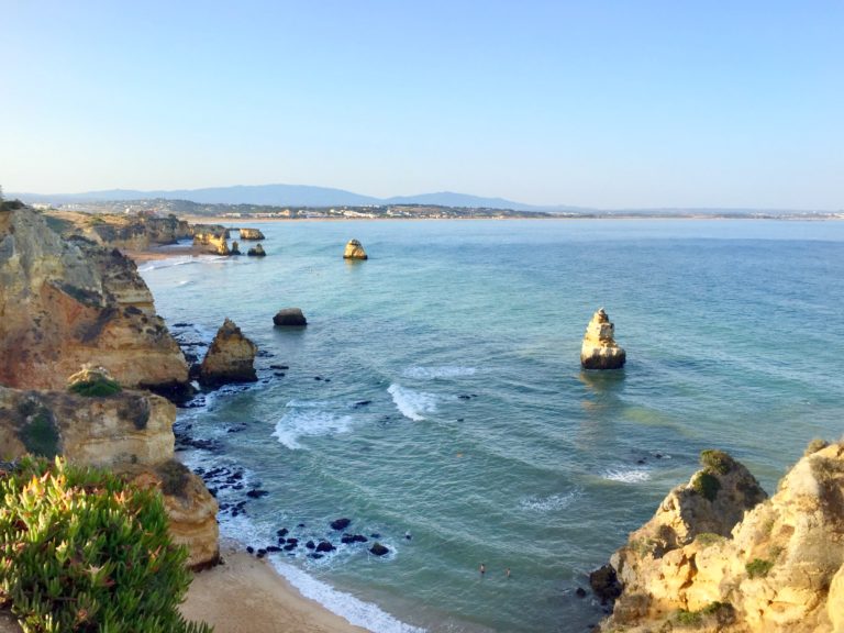 the beach, Algarve, Portugal Itinerary With Kids