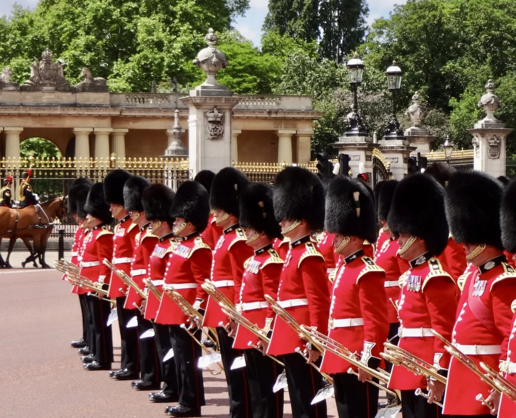 Changing of the Guard at Buckingham Palace London, best things to do with kids in London