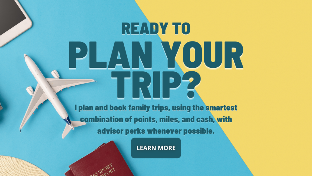 Plan your trip with Mari on the Map, certified travel planner and award-winning points and miles coach